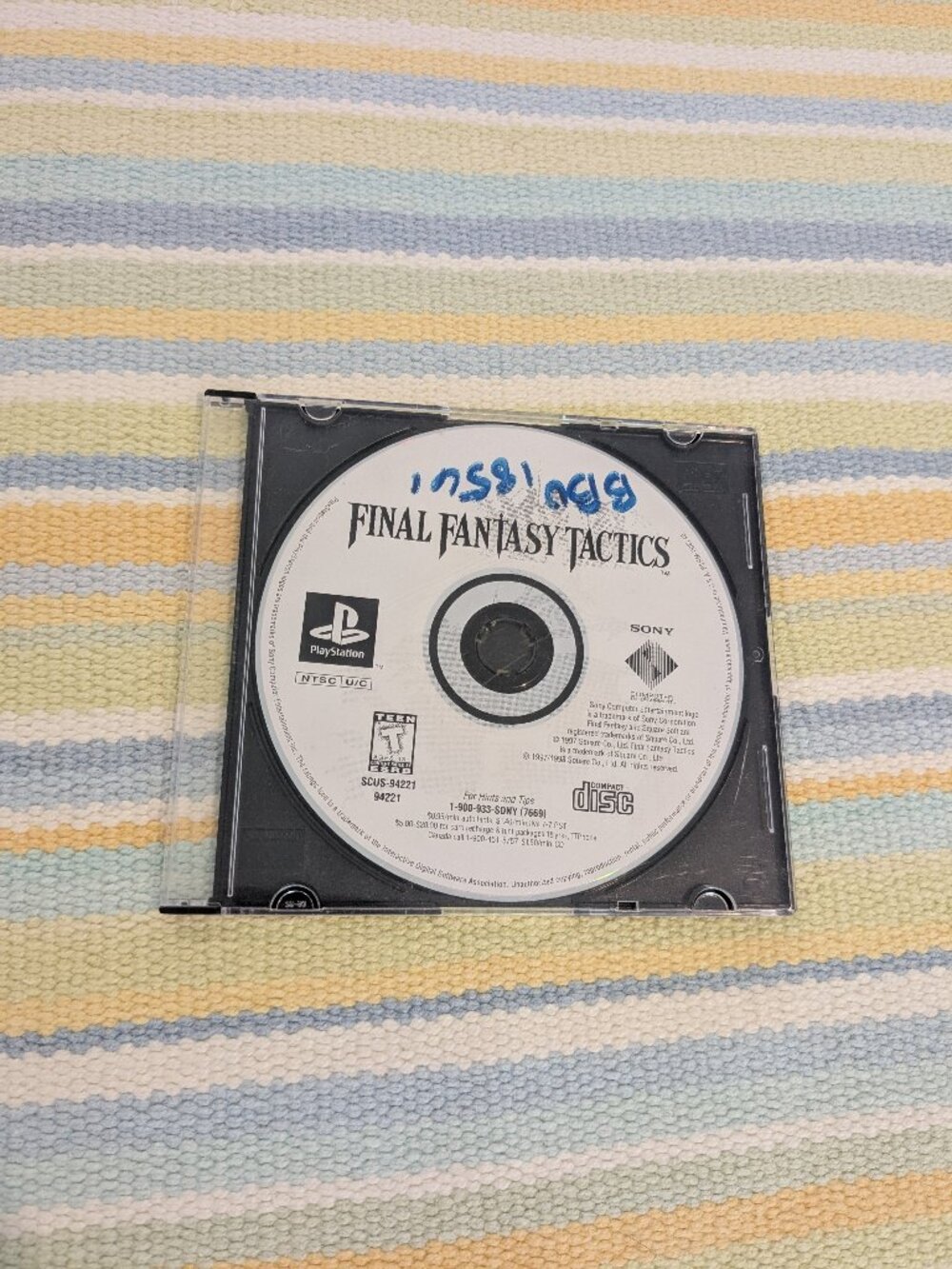 Playstation Final Fantasy Tactics - Disc Only